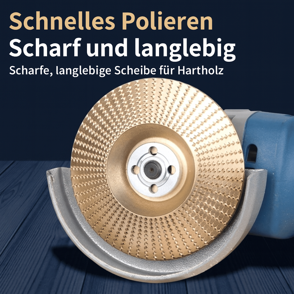 CarveEdge – 3er-Pack Schleifscheiben aus gehärtetem Stahl für Winkelschleifer